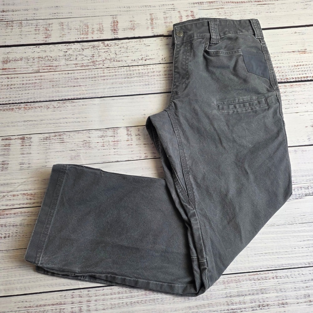 Noble Outfitters Hammer Drill Canvas Work‎ Pants Mens 30x30 Gray FullFlexx HD